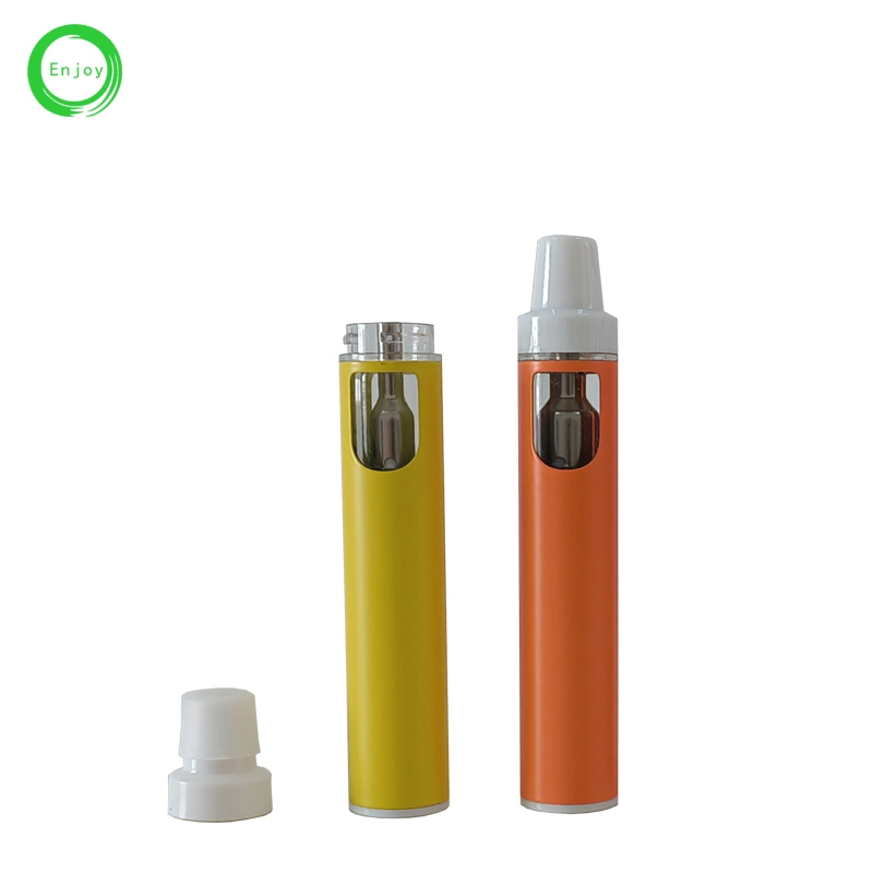 1 pluma vaporizadora de acero inoxidable 1,0ml Gram Prueba de metales pesados Lápiz de resina vivo desechable de aceite pasado