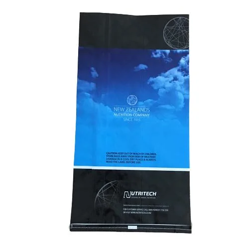 Organic Fertilizer Glossy BOPP Printed Strong 50kg Capacity Bag