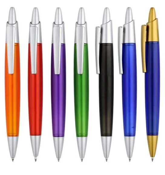 Plastic Ballpoint Pen with Customer Logo, Promotional Gift Advertising Pen