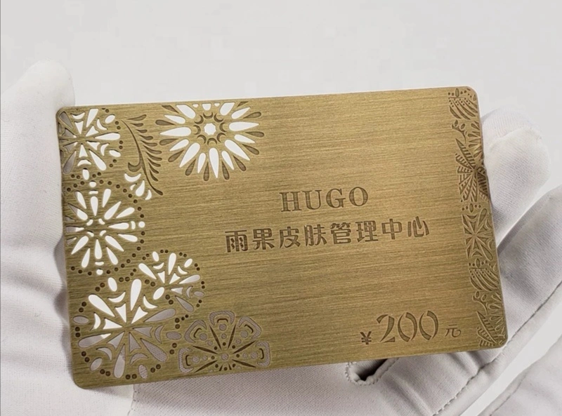 Business Card Printing High-Grade Hollow Color Sign