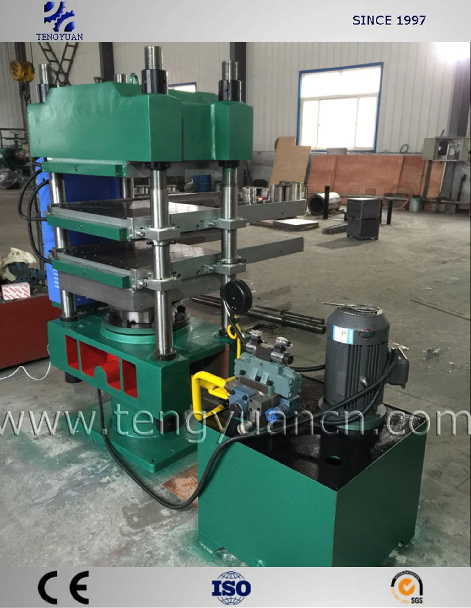 50tons Plate Vulcanizing Press, Rubber Vulcanizing Machine