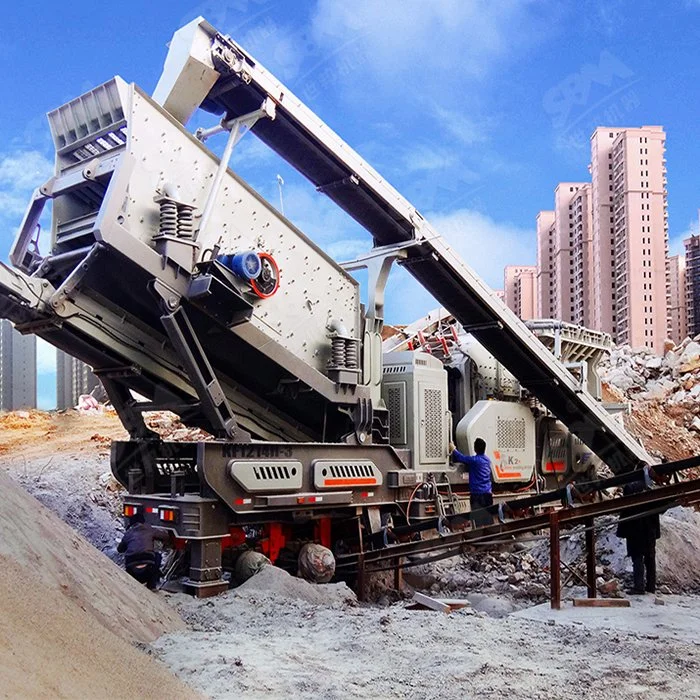 Kleine Crawler Mobil Rock Stein Jaw Cone Impact Crushing Screen Preis Station Maschine Mini Mobile Crusher Plant for Sale