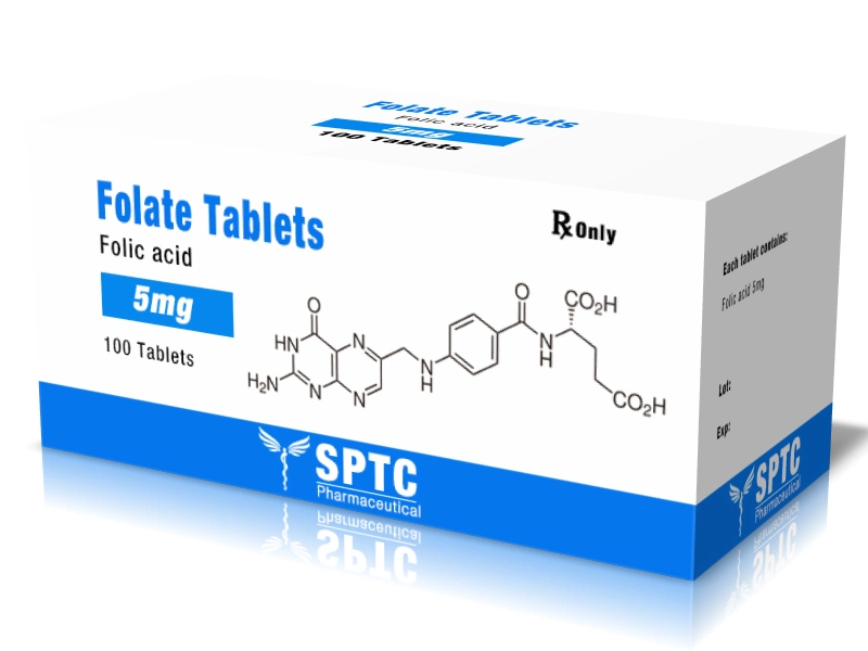Usine Folate Folvite Folacin injection acide folique 20mg/2ml GMP