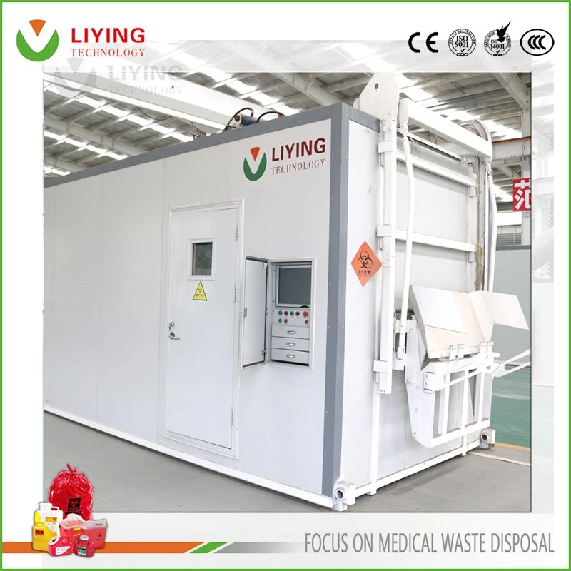 Hot-Sell Professional on-Site Hazardous Medical Rubbish Disposal Machine Waste Management System