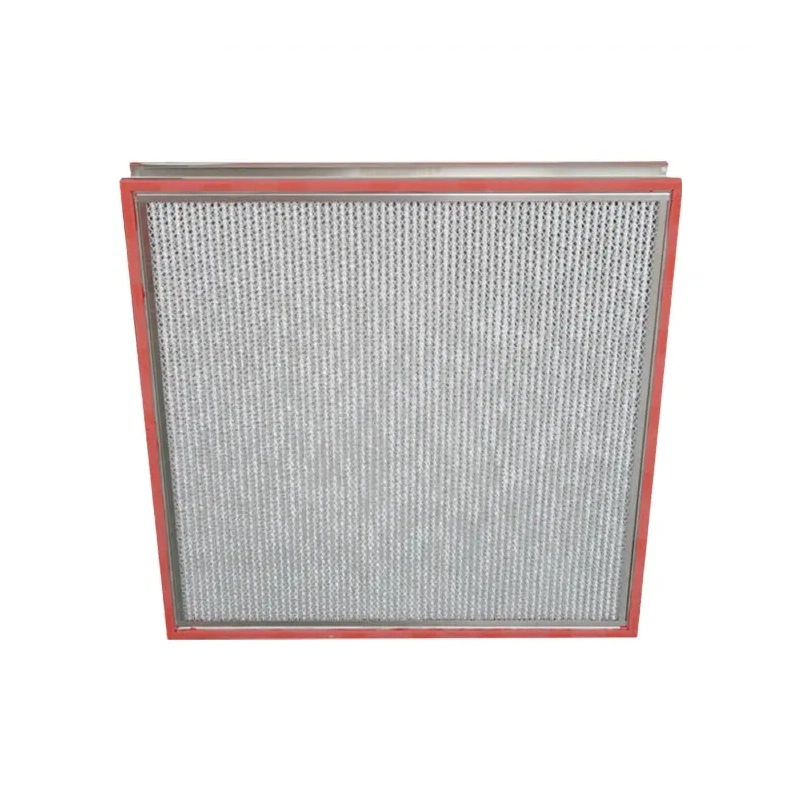 Double Header 250&ordm; C High Temp HEPA Filter Control Airflow Under High Humidity