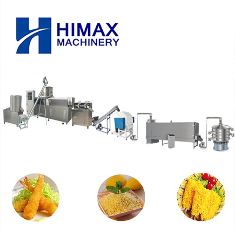 Industrial Bread Crumb Production Line Machinery for Food Beverage Cereal Breadcrumbs Making Machine Food Processing Machinery Panko Machine