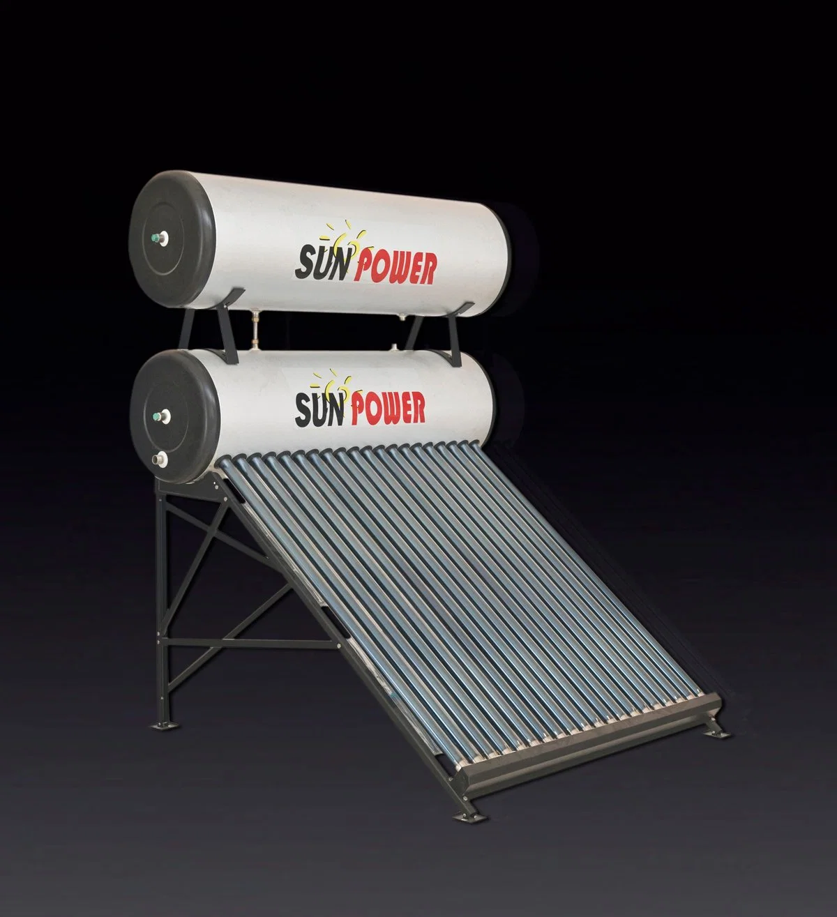 Mini sistema de aquecedor de água solares