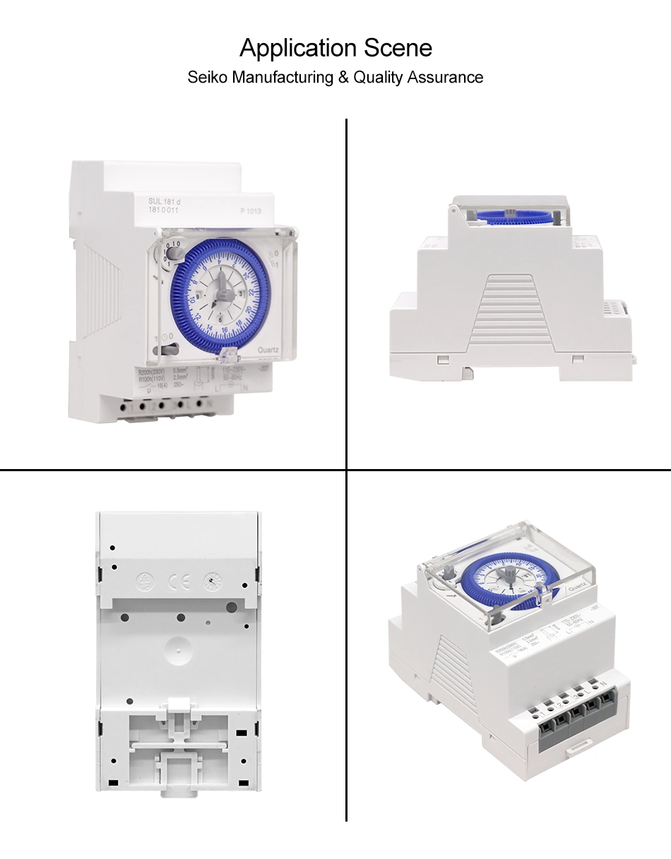 Sul181d Programmable 15mins Mechanical Timer 24 Hour Time Switch