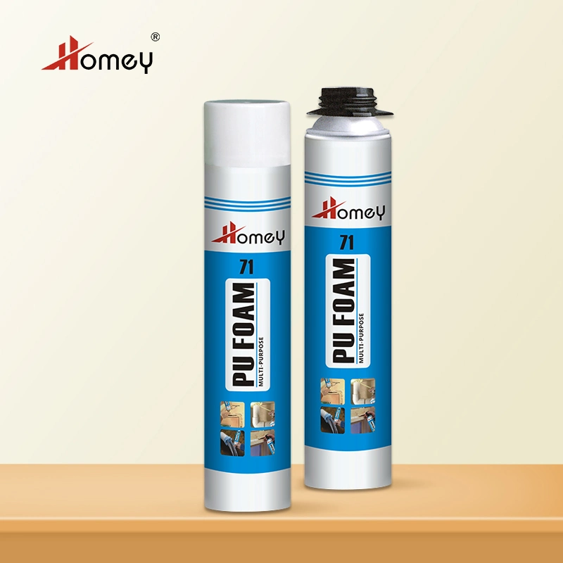 Homey Customized Brand Ready to Use Door Frame Fixing Economical PU Foam Spray