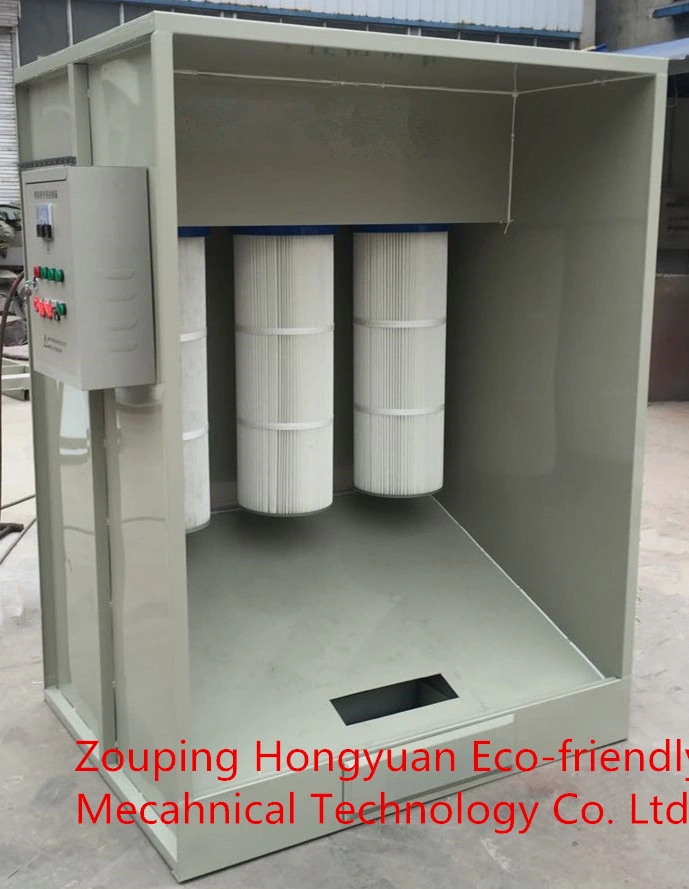 China Manufacturer Hongyuan Single Position Powder Coating Spray Booth