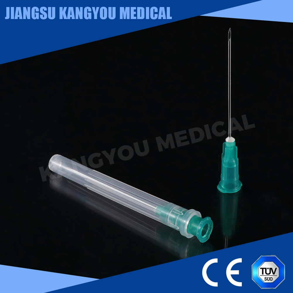De grau médico estéreis descartáveis de plástico agulha hipodérmica Single Use para Injecção de vacina