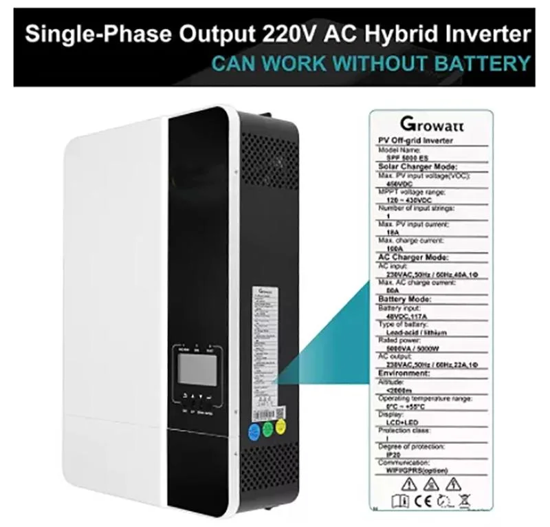 Precio de fábrica de la batería de litio montada en la pared 51,2V 100ah 200ah Solar Generador sistema de almacenamiento de energía de la central eléctrica del hogar