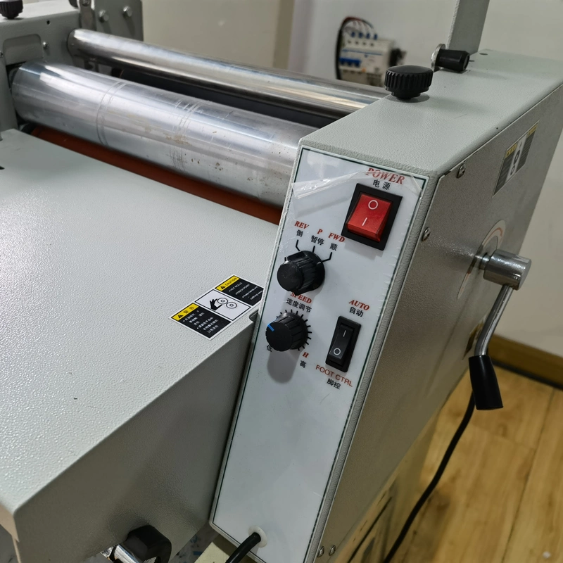 Double Sides Film Rolls Roller Automatic Hot and Cold Laminating Machine