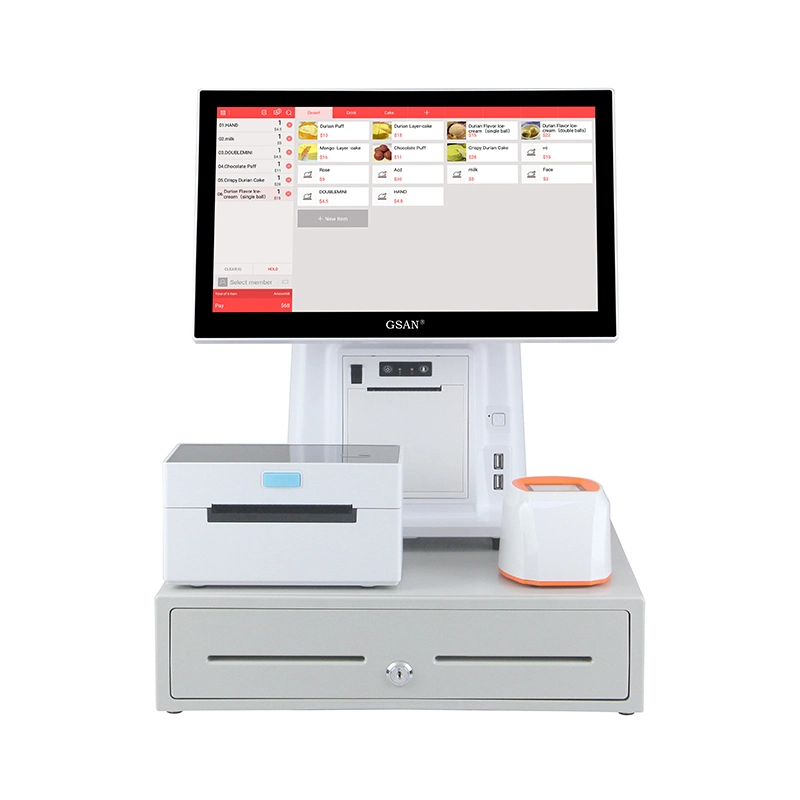 All in One POS Touch Screen Terminal Complete Set