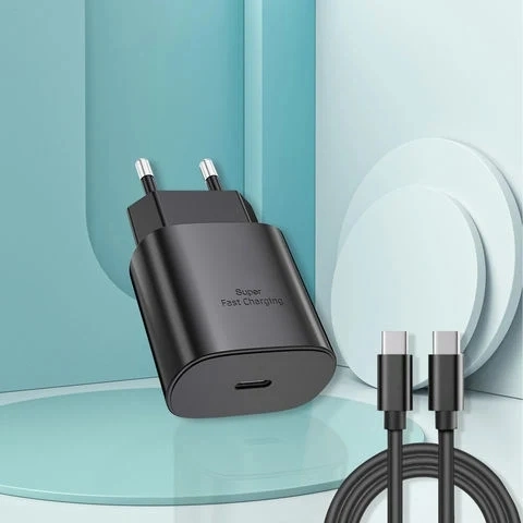 100% Original Type-C Fast Charger EU/Us Quick Charger Adapter 25W Power Wall Plug for Samsung Galaxy Note10/S10/S20