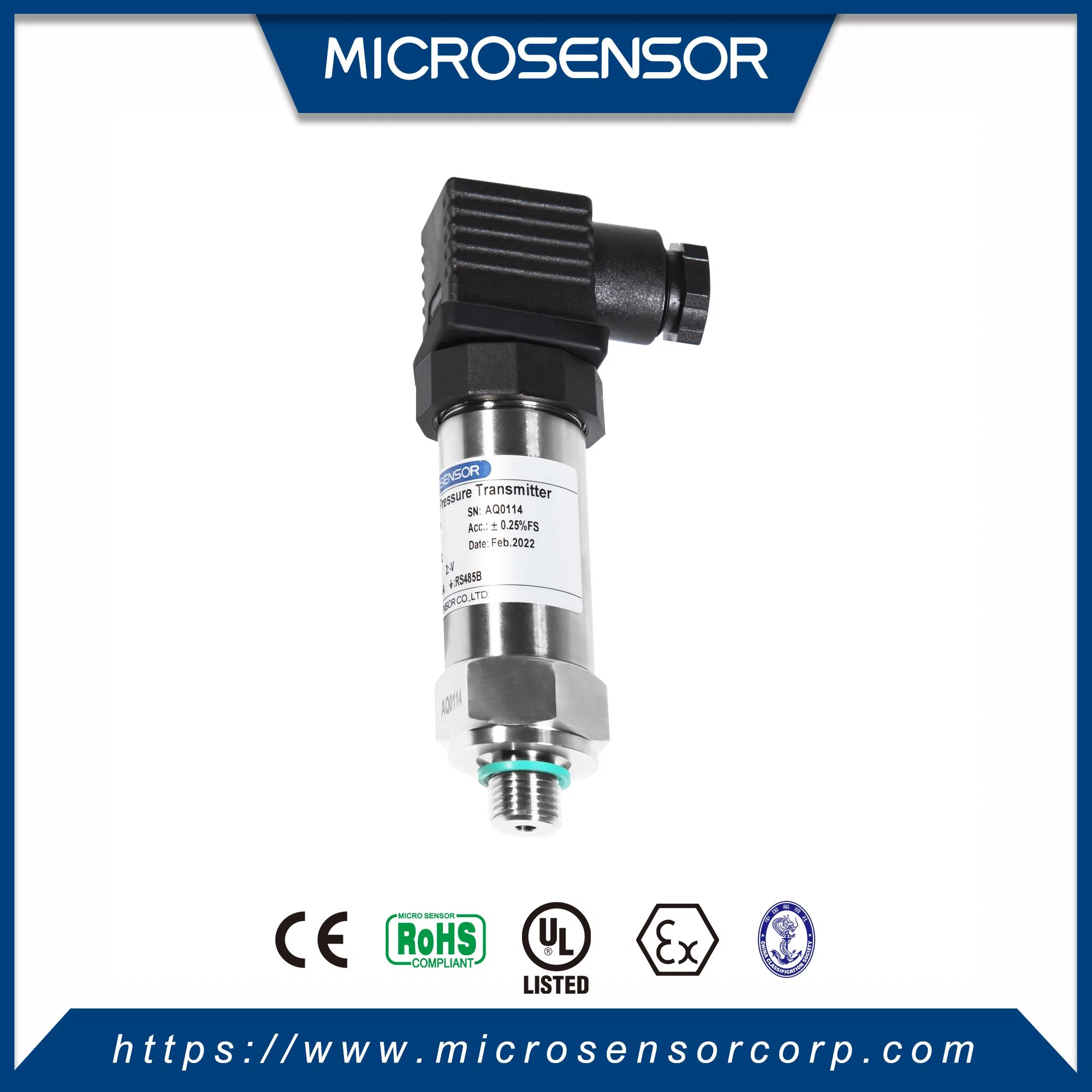 RS485 MODBUS Intelligent Water Tank Use Custom-design Digital Pressure Transmitter MPM4736