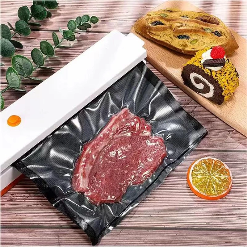 4mil Black Clear Commercial Food Grade BPA Free Vacuum Sealer Bag Roll