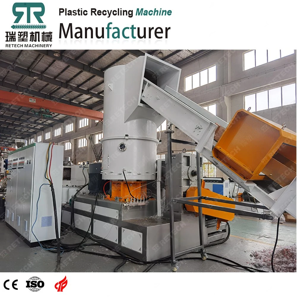 China Supplier Compactor Machine Granulador de películas grânulos máquinas de fabricação PP Linha de granular de PE