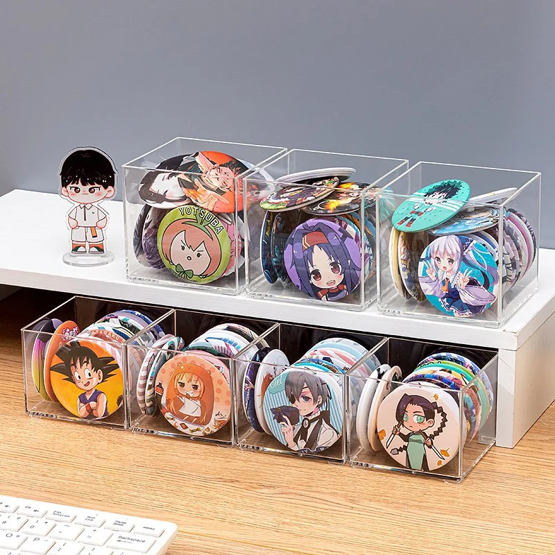 Hanging Badges Display Container Storage Box