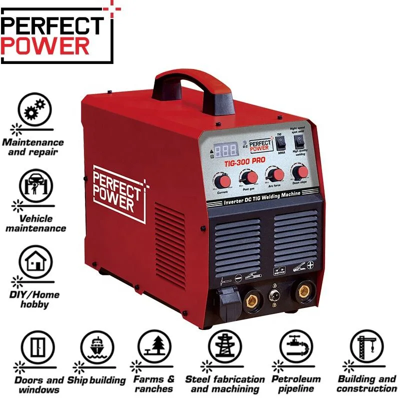 Wide Voltage TIG Welders DC TIG MMA Welding Machines Portable TIG Welder IGBT Inverter TIG-300 PRO 150V-550V Welding