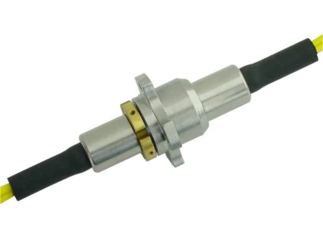 High Return Loss of Double Channels Fiber Rotary Joint with FC/Sc/SMA Connector for Marine Application Use