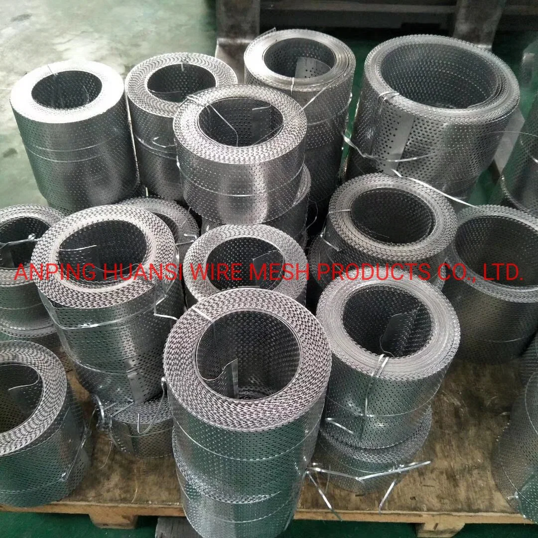 Roll-Type Stainless Steel Perforated Metal Sheet for Filtration and Screening