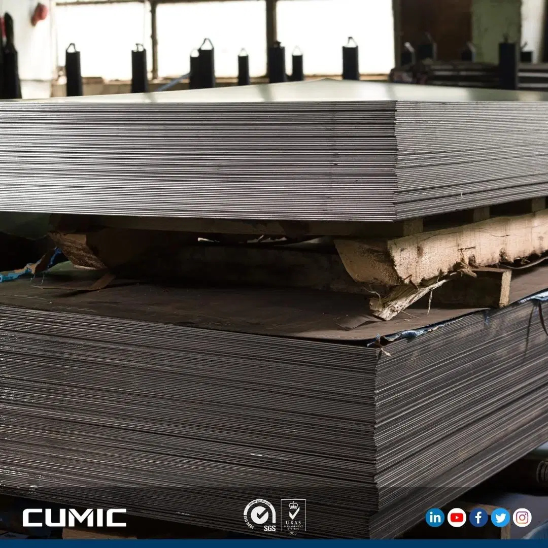 Hot/Cold Rolled Galvanized A514grq, A517grq Carbon Steel Plate for Marine/Offshore Platform