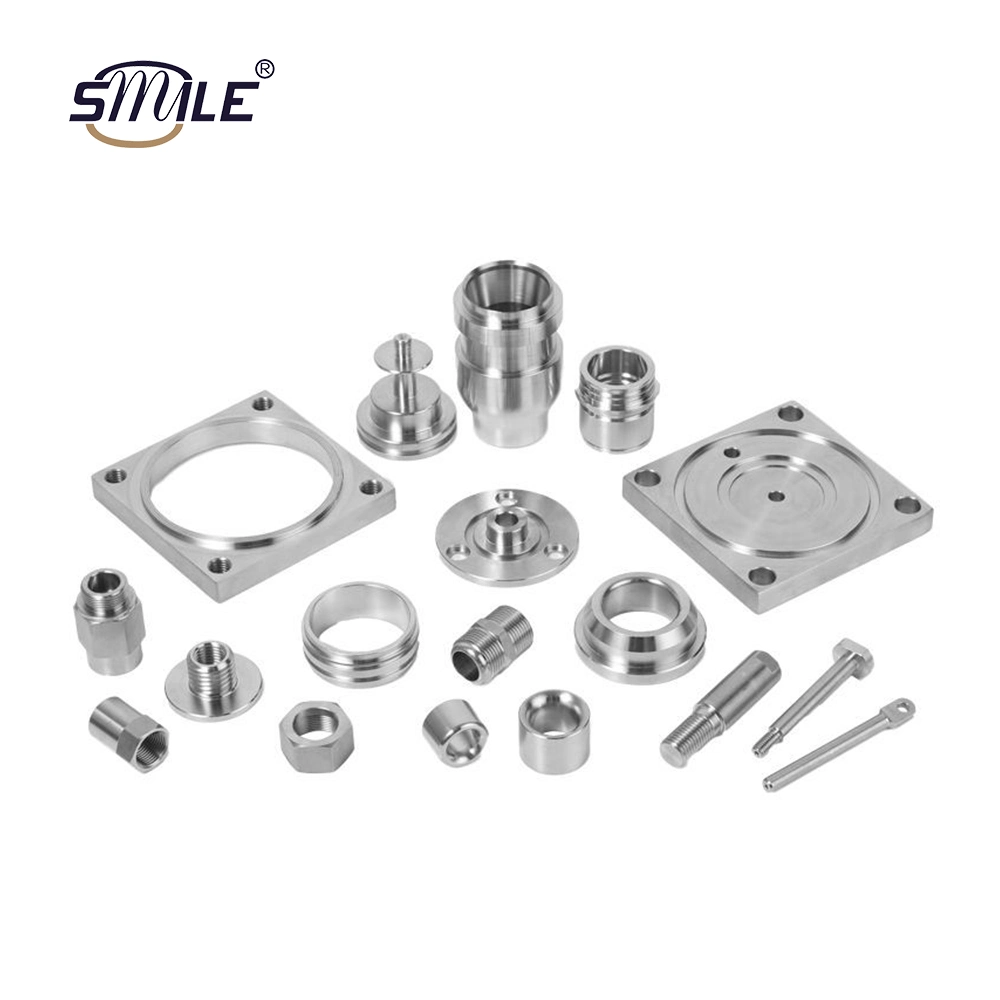 CNC-Bearbeitungsteil OEM-Gewindeschneidplatten Messing Kupfer-hydraulischer Flansch Rohrverschraubungen Mit Gewinde