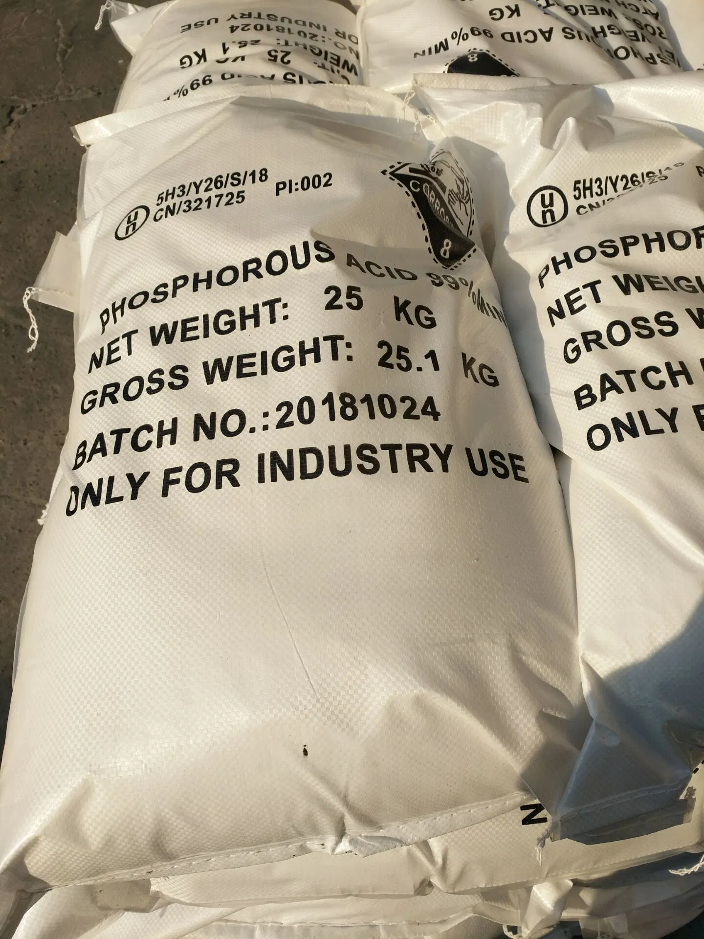 High quality/High cost performance 99% Phosphorous Acid Powder H3po3 Crystal for Fertilizer Production