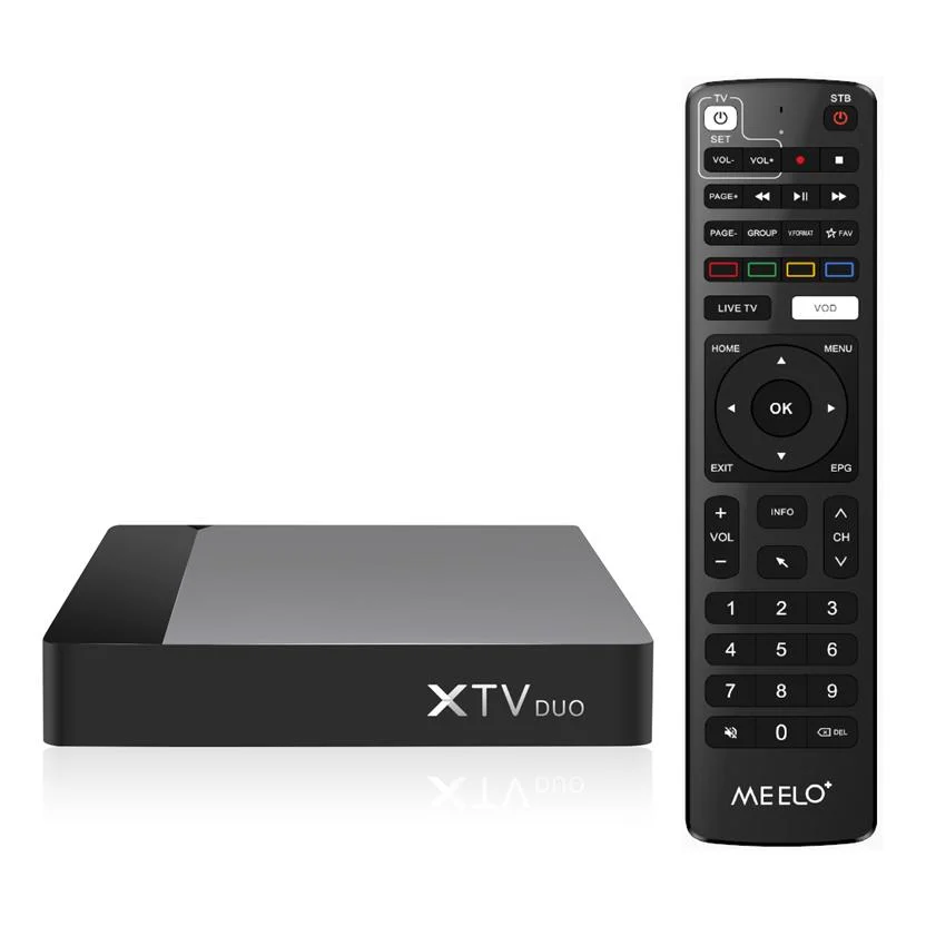 2023 Xtv PRO Xtv Duo IPTV Box Amlogic S905W2 Quad Core TV Box Android 11.0 2 GB de RAM 16 GB de ROM 5 g. Set Top Box Wi-Fi duplo