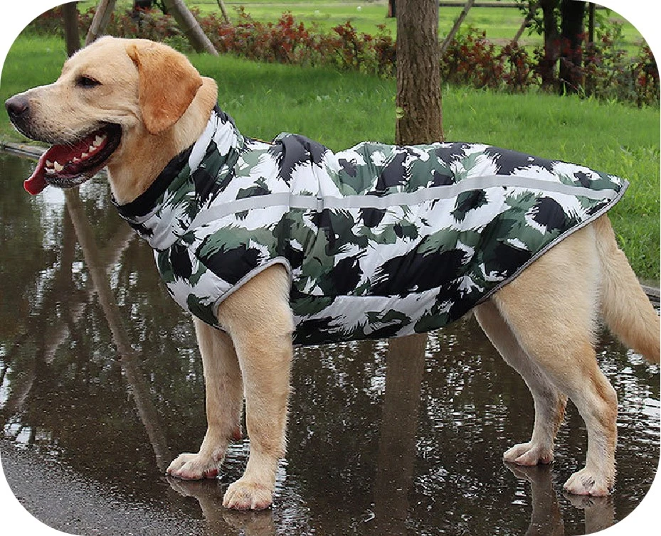 Warm Costume Bulldog Outfit Coat Waterproof Jacket Winter Pet Dog Clothes