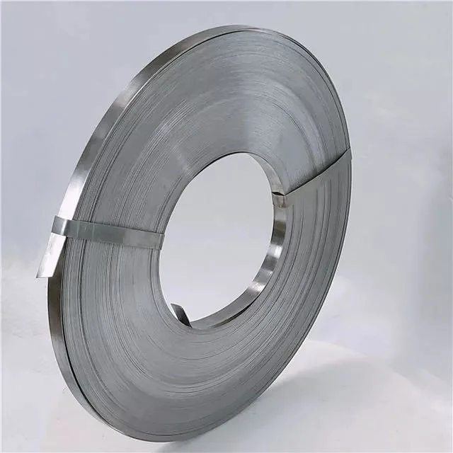 Q345 Q195 19mm Galvanized Tensile Cold Rolled Steel Strapping for Packing
