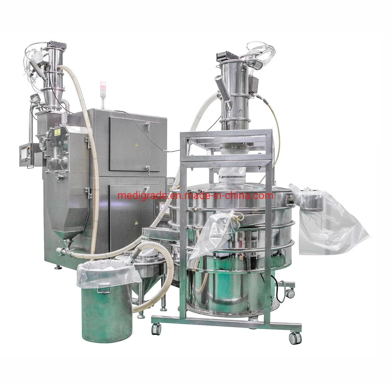 High Effective Dry Type Powder Granulator Pharmaceutical Industry Dry Granulator