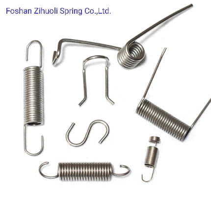 Spring Manufacture Custom Small Steel Wire Extension Torsion Coil Compression Spring