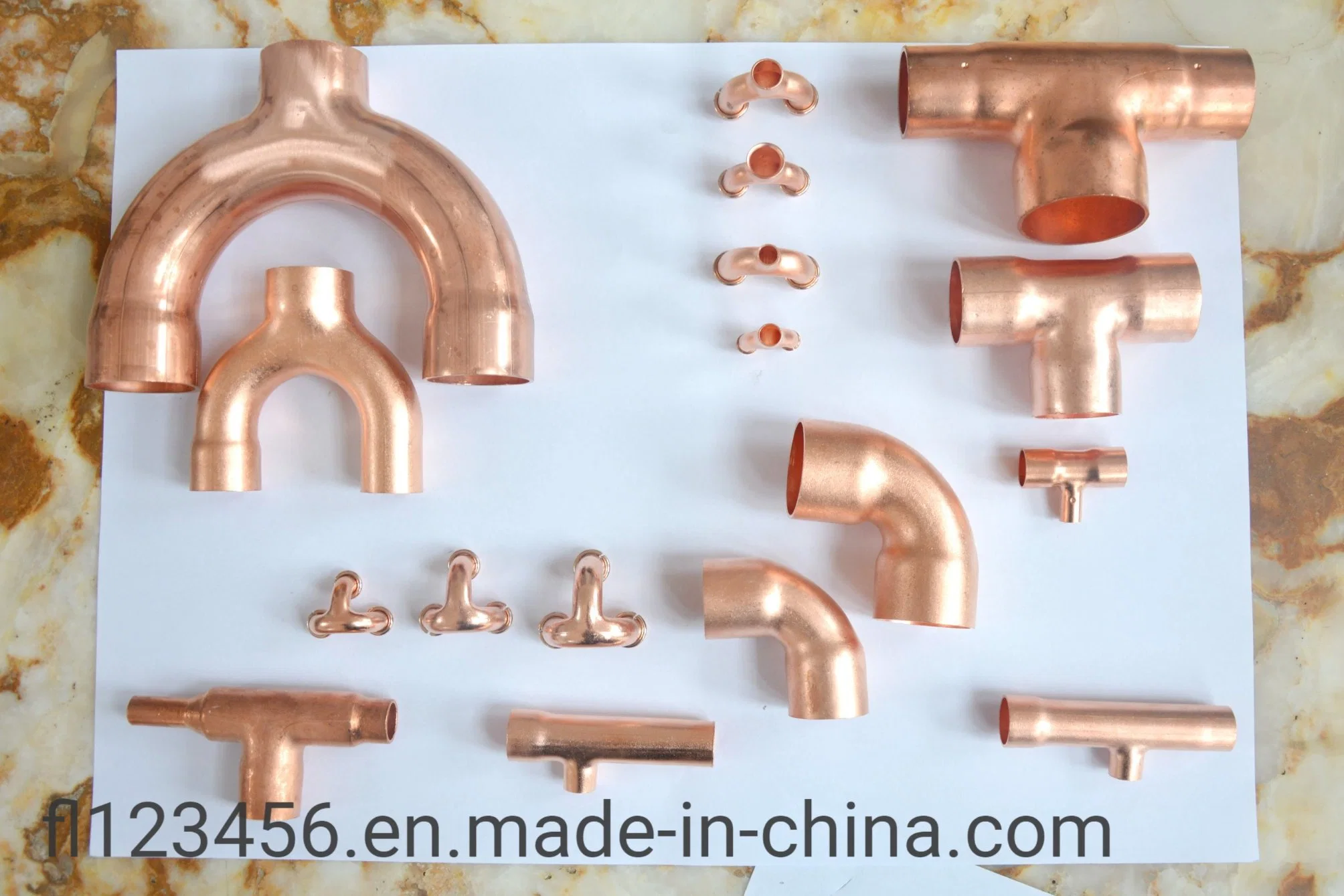 Copper 90 Degree Elbow Equal Lead-Free Short Turn Pressure Fitting Sweat Connection Extension Welding Residential Commercial ACR