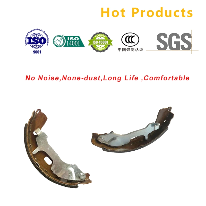 None-Dust Ceramic and Semi-Metal High quality/High cost performance  Car Parts Brake Shoes for Mitsubishi V31 (K6715)