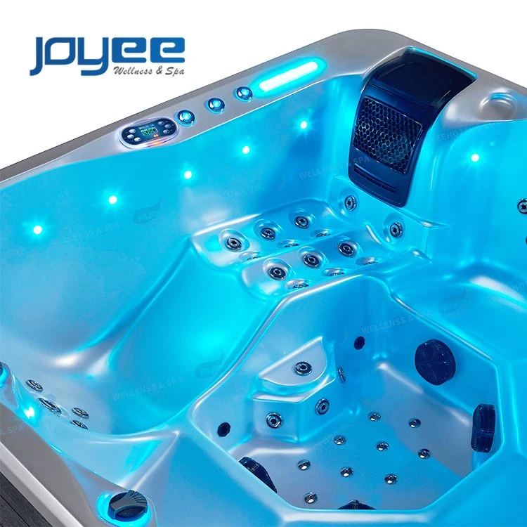 Joyee Badewanne Outdoor Acrylic SPA Piscina Baignoire à remous autoportante Massage