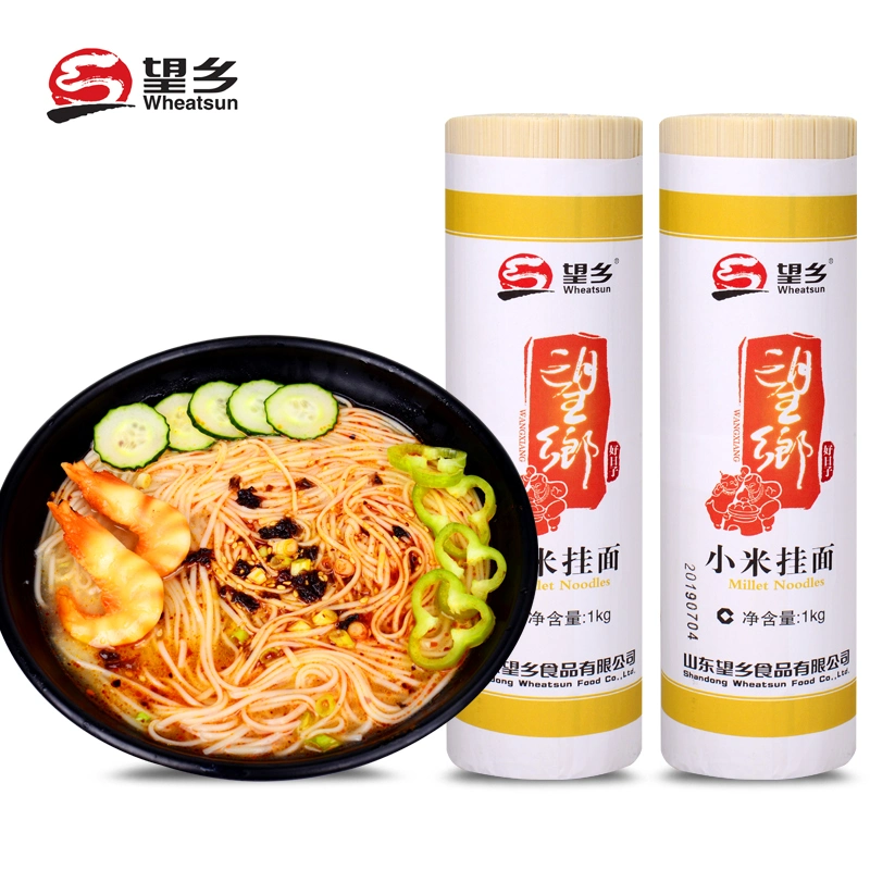 Alimentation d'usine de Style Chinois Wheatsun Aliments halal de nouilles de Millet en vrac