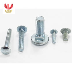 M4 M5 M6 M8 M10 3/8 1/2 1/4 No Slot Smooth Carriage Bolt Ss Stainless Steel Square Neck Half Round Head Bolts