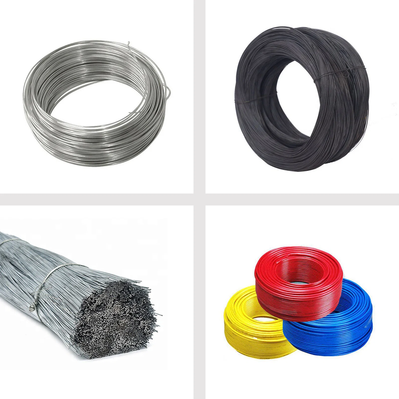 Reliable Manufacturer Supplied iron Wire Is Low Carbon/Annealed/Black/Galvanized/Plastic Coated/Customizable/and Can Be Used in Bulk for Bundling Purposes