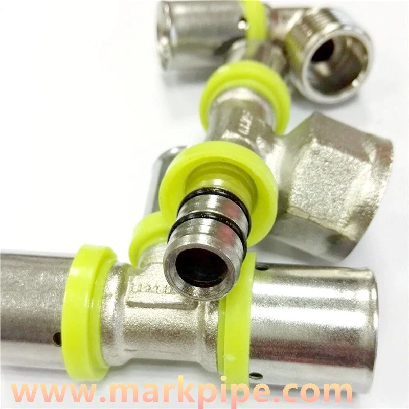 Nickel Plat Brass Press Fitting with Aenor Certificate Cw617n Brass