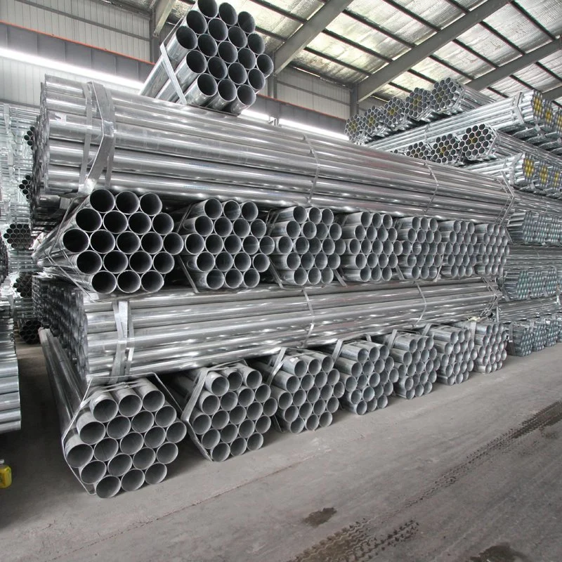 48,6mm tubo de acero galvanizado de precio por tonelada, Andamio Tubo de acero galvanizado peso por pieza