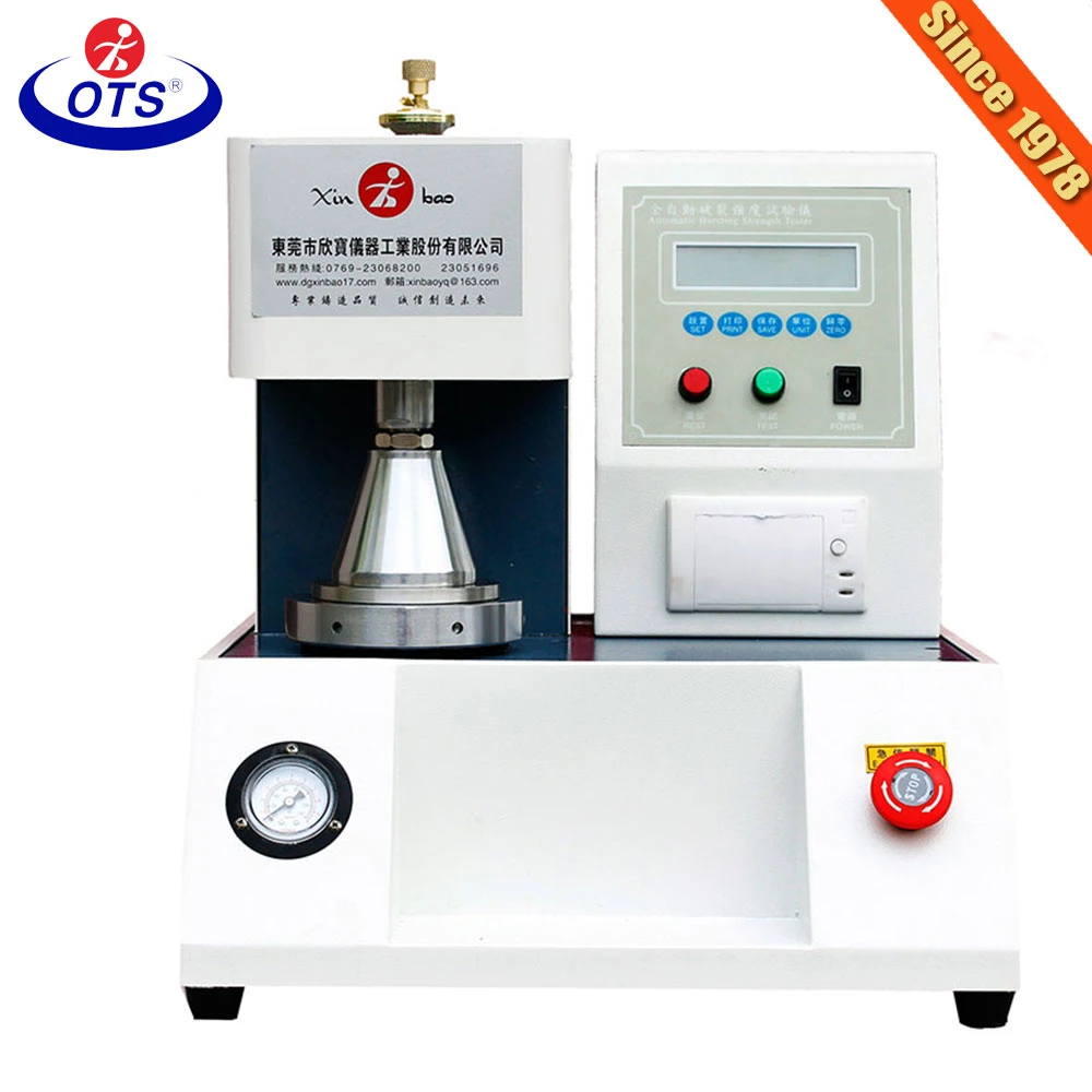 Electric Equipment Digital Common Packaging Mullen Carton Bursting Strength Tester