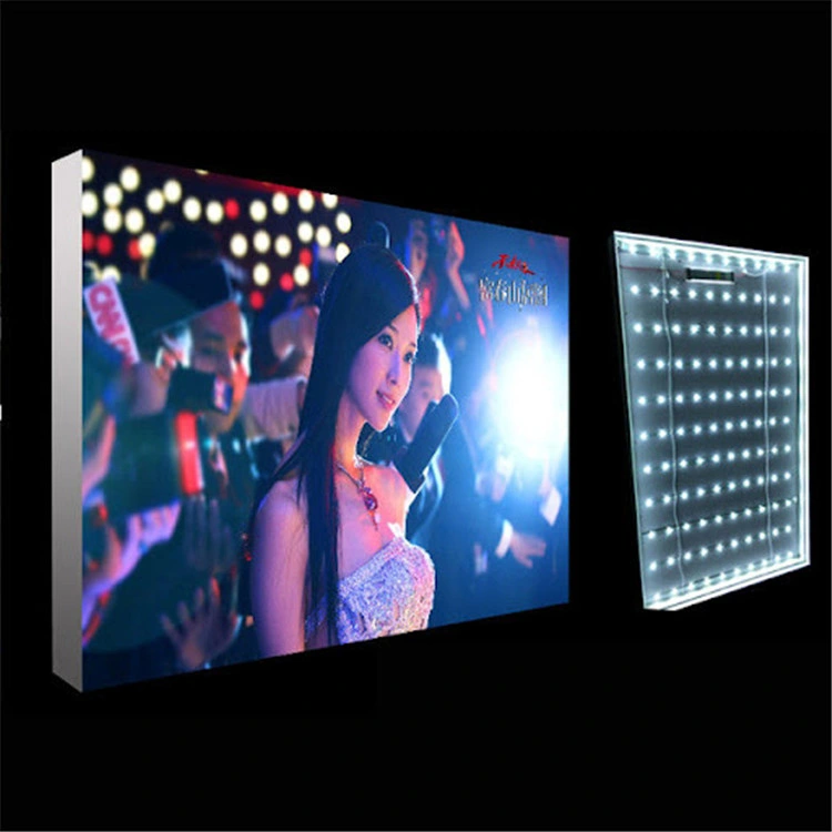 100% Polyester Backlit Stoff Dye Sublimation Druck Textil Weiß Backlit Lightbox Textil