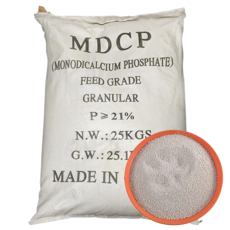 Mono Dicalcium Phosphate Feed Grade MDCP 21%Min Powder Granular for Poultry Feed