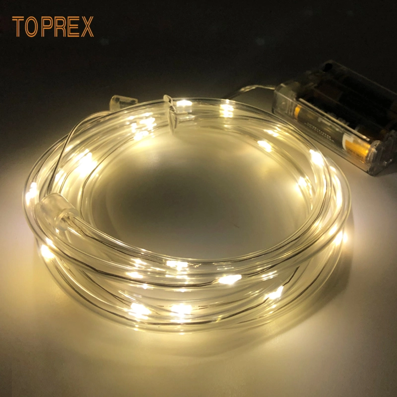 Night Lamp Decorative Lighting Fancy Lights Flexible LED Tube with Battery Oprated