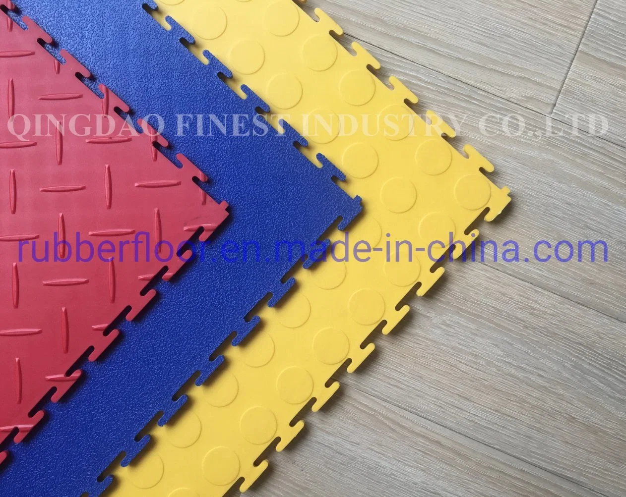 China de enclavamiento de PVC Garaje Garaje Alfombrilla, azulejos, suelos de la placa de diamante de goma pisos de baldosas de Garaje Garaje hoja