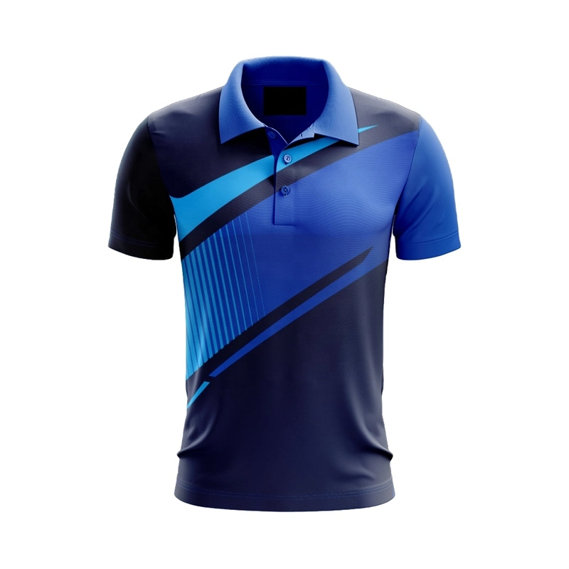 Último diseño Top Quality Custom Logo Sublimation Polo para hombre