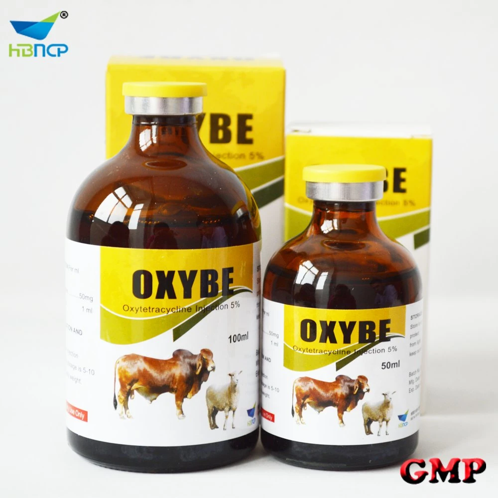 Oxytetracycline 5% Injection with 250ml Glass Bottle