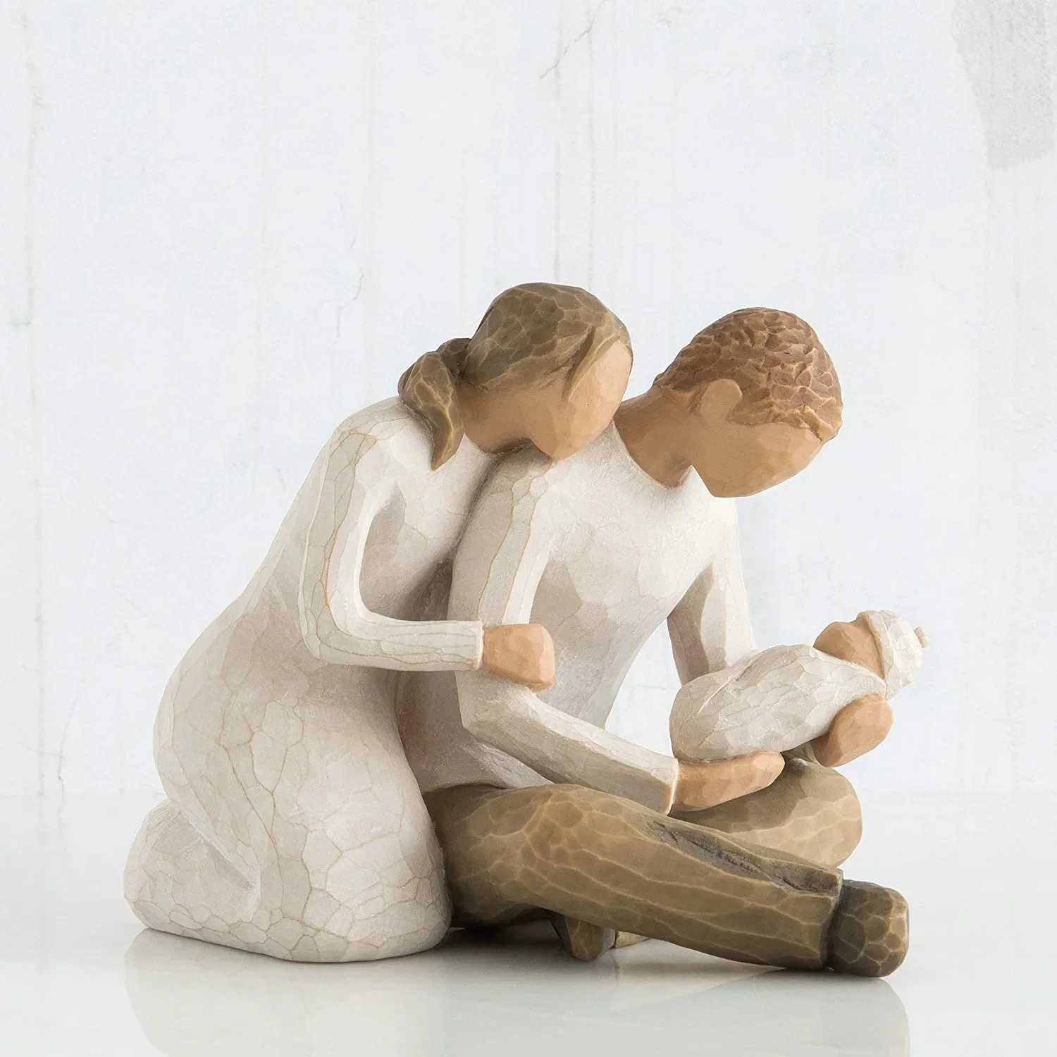 New Life Statue Sculpted Hand-Painted Baby Figure